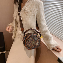 Load image into Gallery viewer, Fashion Retro Bear Badge Print Leather Handbags