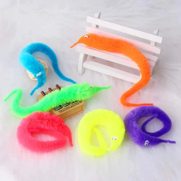 dancepandas Vermi Magici 45PCS Verme Magico Fuzzy Worm Magic Worm Trucchi di Mag dancepandas Vermi Magici 45PCS Verme Magico Fuzzy Worm Magic Worm Trucchi di Mag