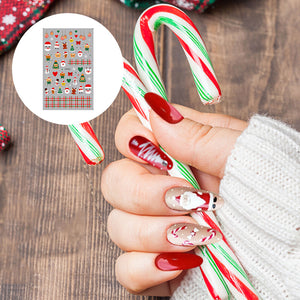 CHRISTMAS NAIL ART STICKERS