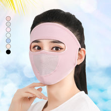 Load image into Gallery viewer, Breathable Sunscreen Full Face Mask