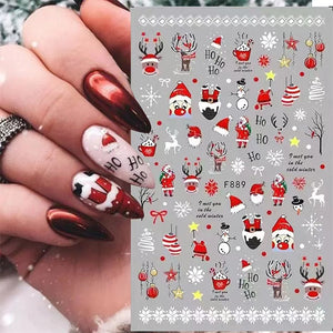 CHRISTMAS NAIL ART STICKERS