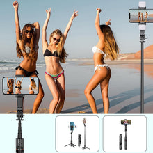 Load image into Gallery viewer, Foldable Selfie Stick Tripod