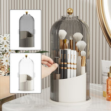 Load image into Gallery viewer, 360° Rotating Makeup Brush Organizer Box