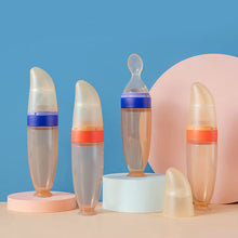 Load image into Gallery viewer, Baby Silicone Food Dispensing Spoon