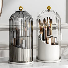 Load image into Gallery viewer, 360° Rotating Makeup Brush Organizer Box