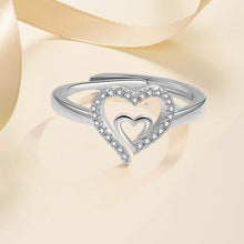 Load image into Gallery viewer, Mother &amp; Daughter Always Heart To Heart Ring