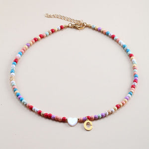 Personalized Colorful Beads Choker