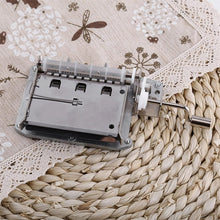 Load image into Gallery viewer, Hand-Cranked Paper Tape Music Box