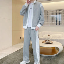 Load image into Gallery viewer, Men&#39;s Outfit Casual 2 Piece Contrast Sports Jogging Tracksuits Set