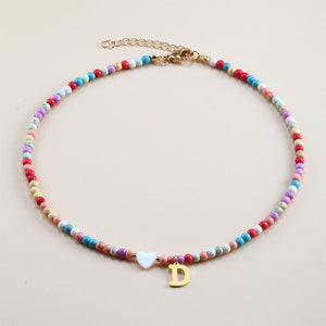 Personalized Colorful Beads Choker
