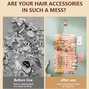Large Capacity Hair Clips Storage Hanger