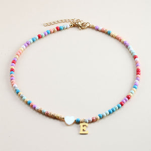 Personalized Colorful Beads Choker