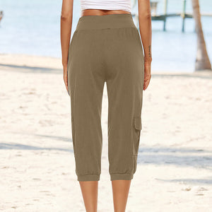 Women's Drawstring Cargo Pants