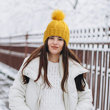 Load image into Gallery viewer, Elastic Ribbed Knit Hat for Hair Protection