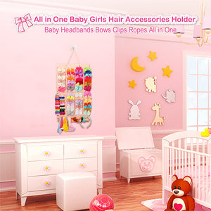 Large Capacity Hair Clips Storage Hanger