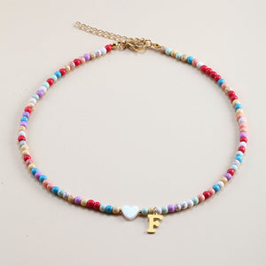 Personalized Colorful Beads Choker