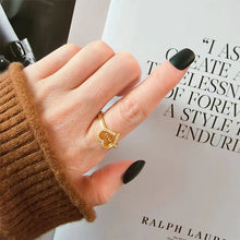 Load image into Gallery viewer, Mother &amp; Daughter Always Heart To Heart Ring