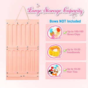 Large Capacity Hair Clips Storage Hanger