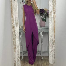 Load image into Gallery viewer, Sleeveless Mature Women Suit