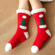 Load image into Gallery viewer, Christmas hot sale reindeer padded cotton socks