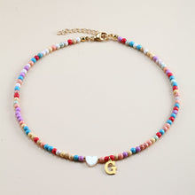 Load image into Gallery viewer, Personalized Colorful Beads Choker