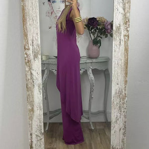 Sleeveless Mature Women Suit