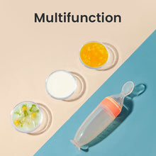 Load image into Gallery viewer, Baby Silicone Food Dispensing Spoon