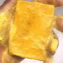 Load image into Gallery viewer, Lemon Turmeric Kojic Acid Soap