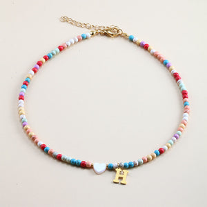 Personalized Colorful Beads Choker