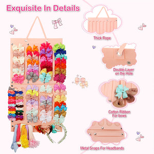 Large Capacity Hair Clips Storage Hanger