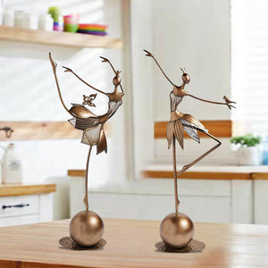 Dancing Garden Girl Outdoor Statues