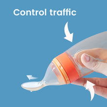 Load image into Gallery viewer, Baby Silicone Food Dispensing Spoon