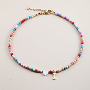 Personalized Colorful Beads Choker