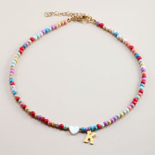 Load image into Gallery viewer, Personalized Colorful Beads Choker