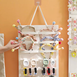 Large Capacity Hair Clips Storage Hanger