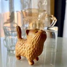 Load image into Gallery viewer, Tiny Cute Wooden Cat
