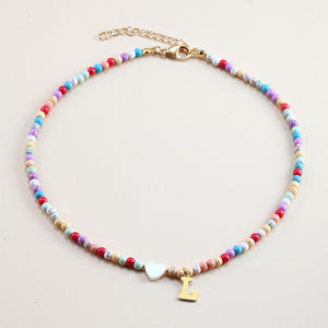Personalized Colorful Beads Choker