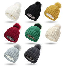 Load image into Gallery viewer, Elastic Ribbed Knit Hat for Hair Protection