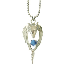 Load image into Gallery viewer, Glowing Wolf Necklace