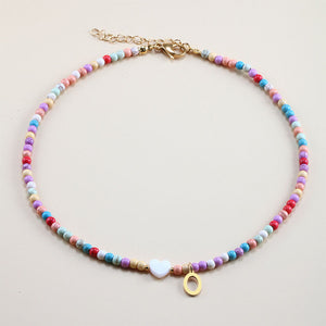 Personalized Colorful Beads Choker