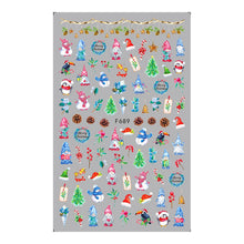 Load image into Gallery viewer, CHRISTMAS NAIL ART STICKERS