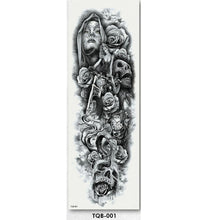 Load image into Gallery viewer, Full Arm sleeve Tattoo Waterproof temporary tattoo Sticker
