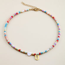 Load image into Gallery viewer, Personalized Colorful Beads Choker