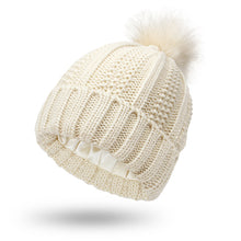 Load image into Gallery viewer, Elastic Ribbed Knit Hat for Hair Protection