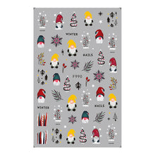 Load image into Gallery viewer, CHRISTMAS NAIL ART STICKERS