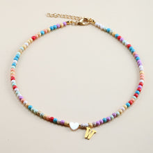 Load image into Gallery viewer, Personalized Colorful Beads Choker