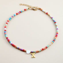 Load image into Gallery viewer, Personalized Colorful Beads Choker