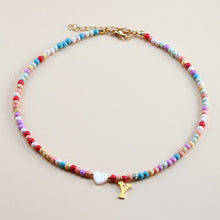 Load image into Gallery viewer, Personalized Colorful Beads Choker