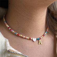 Load image into Gallery viewer, Personalized Colorful Beads Choker