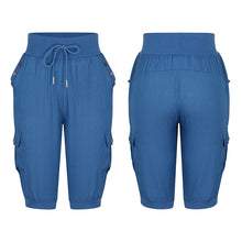 Load image into Gallery viewer, Women&#39;s Drawstring Cargo Pants